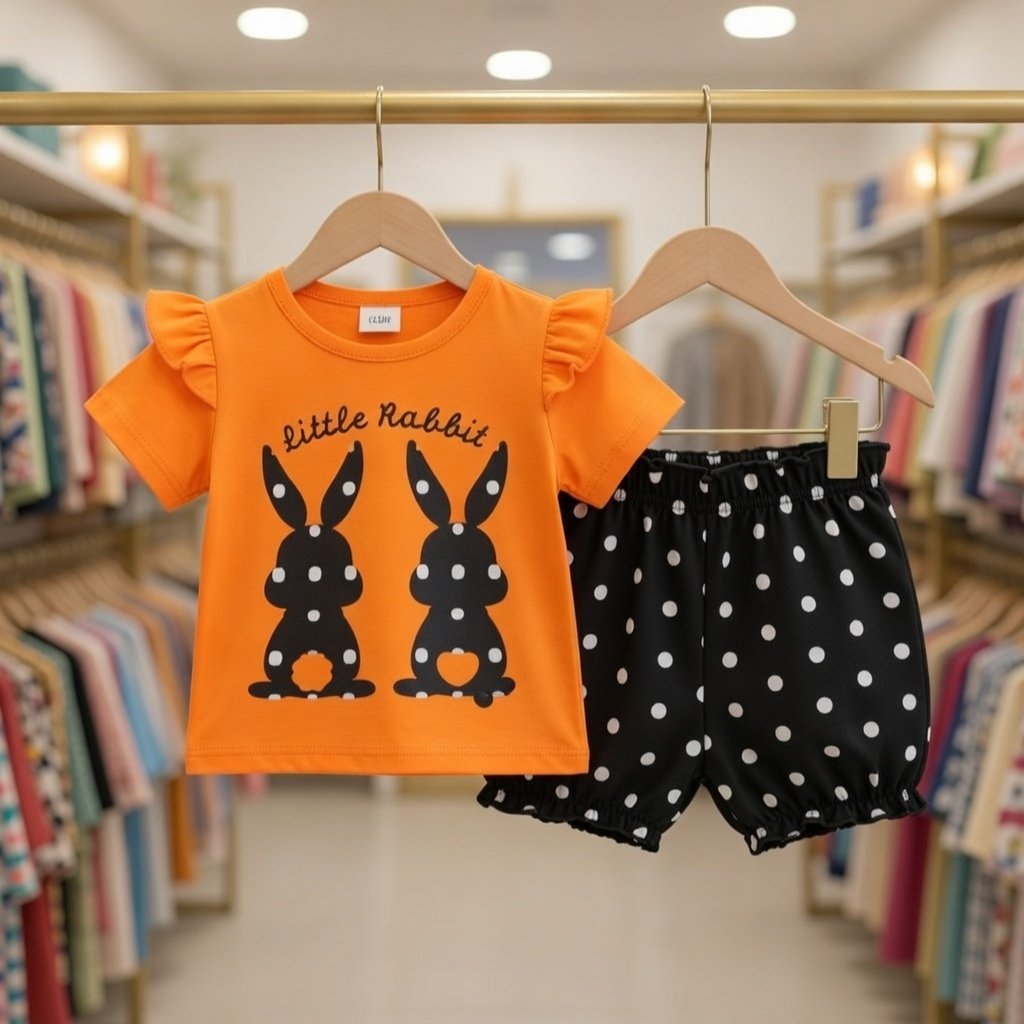 Ultra-Soft 100% Pure Cotton Kids T-Shirt Set – Breathable & Cozy for Everyday Play