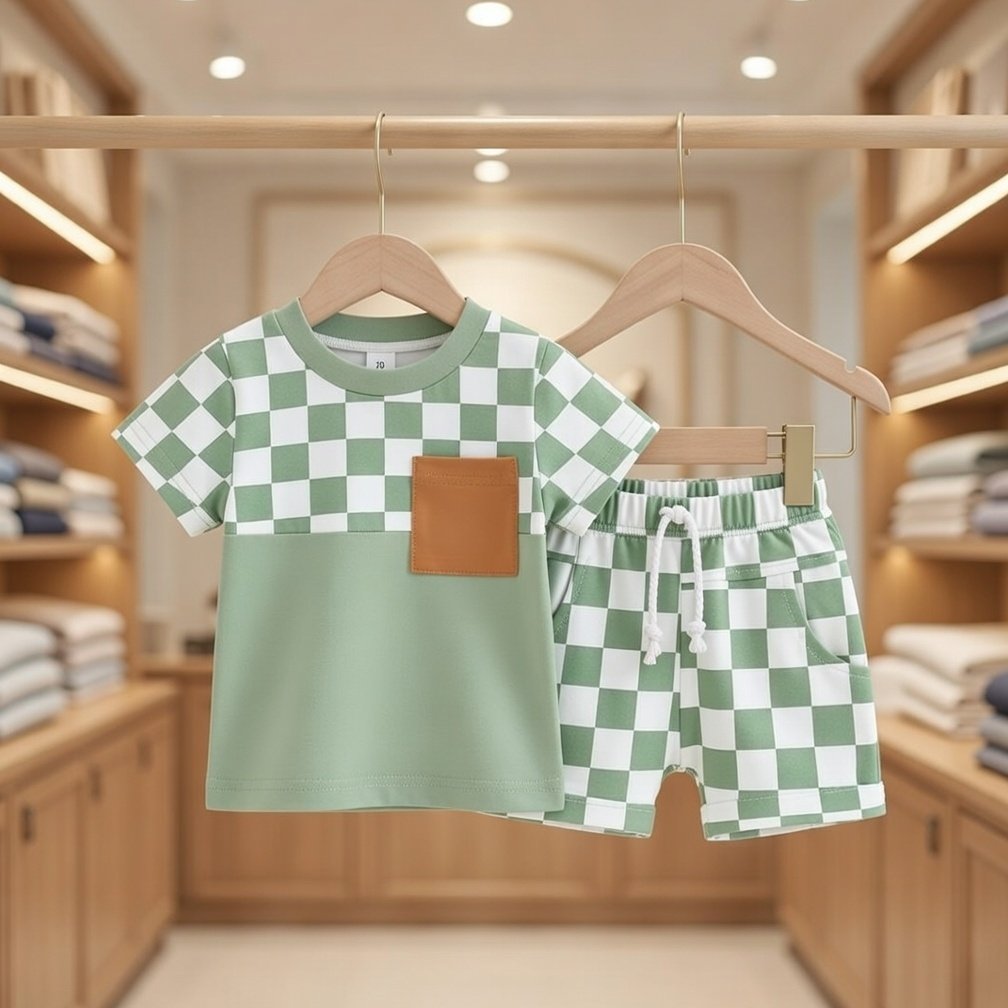 Ultra-Soft 100% Pure Cotton Kids T-Shirt Set – Breathable & Cozy for Everyday Play